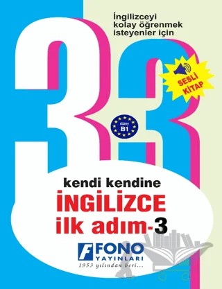 İngilizce İlk Adım 3 – Kolektif – Fono Yayınları kitap kapağı