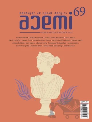 Acemi Edebiyat ve Sanat Dergisi Nisan Mayıs Haziran Sayı: 69 - 2024 – Acemi Dergisi kitap kapağı