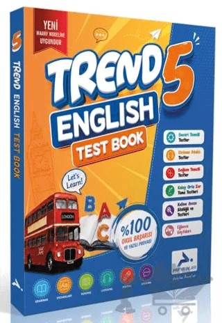 5. Sınıf Trend İngilizce Soru Kütüphanesi – Kolektif – Paraf Yayınları kitap kapağı