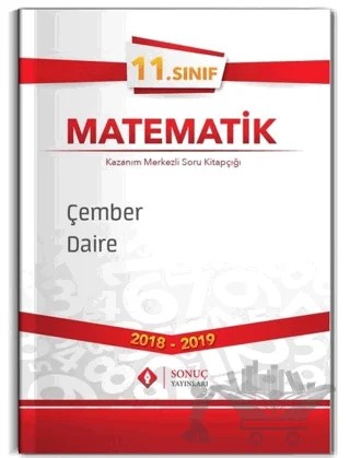 11. Sınıf Matematik Çember Daire – Kolektif – Sonuç Yayınları kitap kapağı