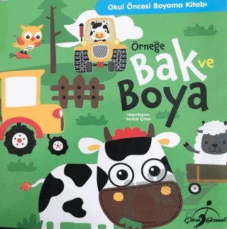 Örneğe Bak ve Boya 3 – Ferhat Çınar – Çocuk Gezegeni kitap kapağı
