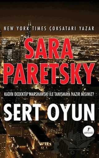 Sert Oyun – Sara Paretsky – Artemis Yayınları kitap kapağı