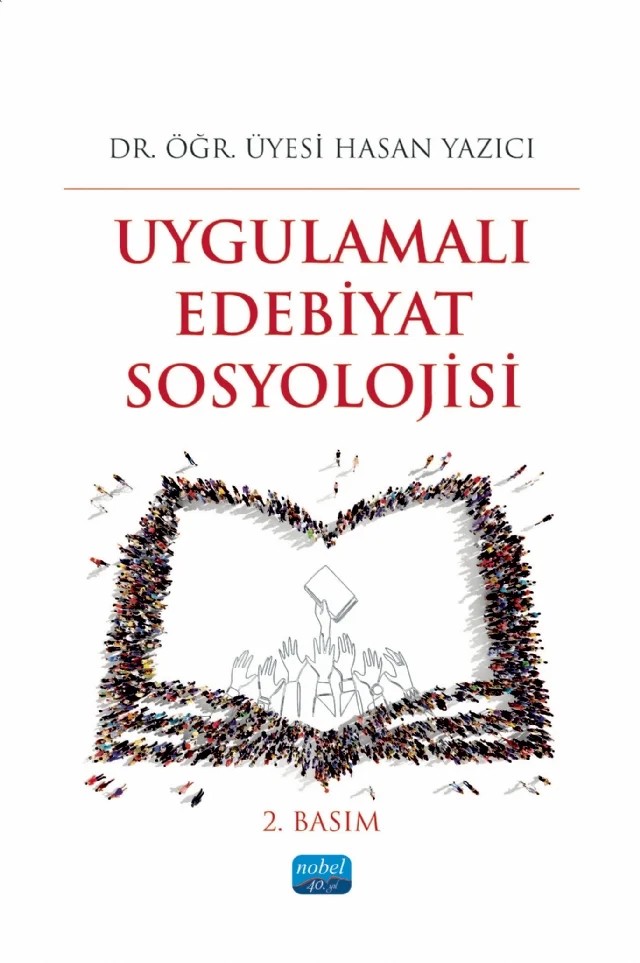 Uygulamalı Edebiyat Sosyolojisi – Hasan Yazıcı – Nobel Akademik Yayıncılık kitap kapağı