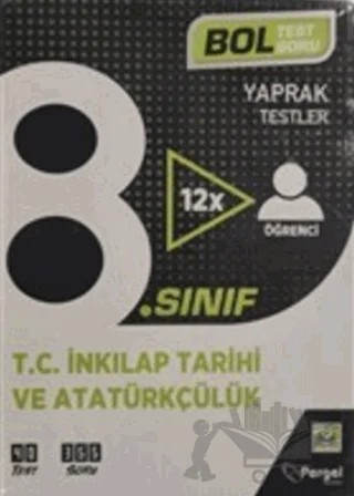 8. Sınıf T.C. İnkılap Tarihi ve Atatürkçülük Kutu Test – Kolektif – Pergel Yayınları kitap kapağı
