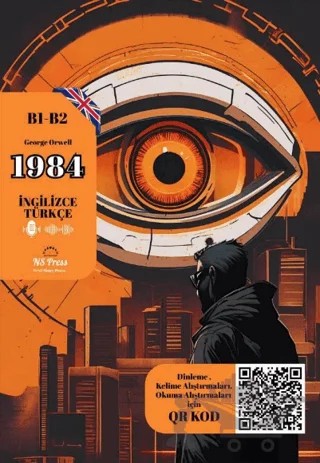 1984 - İngilizce – George Orwell – NS Press kitap kapağı
