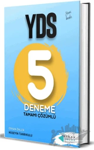YDS 5 Deneme Tamamı Çözümlü – Erkan Önler – Erkan Önler kitap kapağı