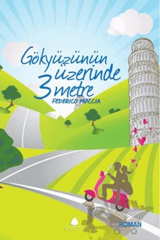 Gökyüzünün Üzerinde 3 Metre – Federico Moccia – April Yayıncılık kitap kapağı