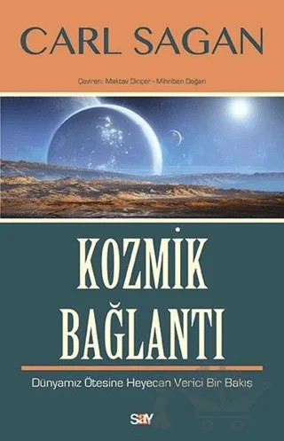 Kozmik Bağlantı – Carl Sagan – Say Yayınları kitap kapağı