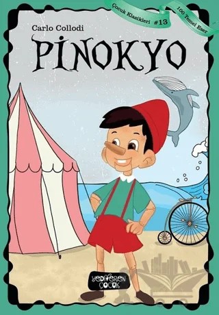 Pinokyo – Carlo Collodi – Yediveren Çocuk kitap kapağı