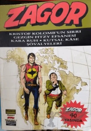 Zagor Cilt: 1 Zagor 40 Yaşında – Guido Nolitta – Lal Kitap kitap kapağı