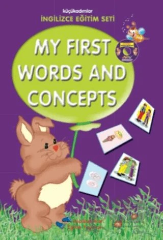 My First Words and Concepts - İngilizce Eğitim Seti – Kolektif – Küçük Adımlar kitap kapağı