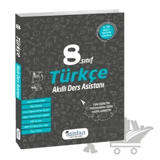 8. Sınıf Türkçe Akıllı Ders Asistanı – Kolektif – Asistan Yayınları kitap kapağı
