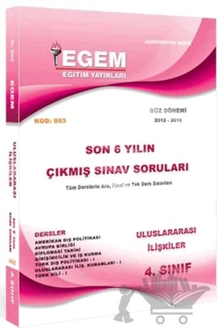 4. Sınıf 7. Yarıyıl Sosyoloji Çıkmış Sınav Soruları 2012-2018 Güz Dönemi – Kolektif – Egem Eğitim Yayınları kitap kapağı