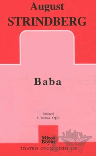 Baba – August Strindberg – Mitos Boyut Yayınları kitap kapağı