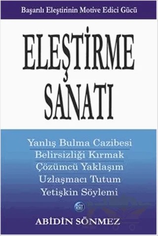 Eleştirme Sanatı – Abidin Sönmez – Ray Yayıncılık kitap kapağı