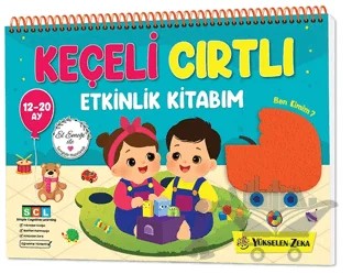 İlk Cırt Cırtlı - Keçeli Etkinlik Kitabım (12-20 Ay) – Kolektif – Yükselen Zeka Yayınları kitap kapağı
