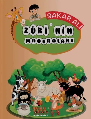 Züri'nin Maceraları - Sakar Ali – Dilek Cesur – Enda Yayıncılık kitap kapağı