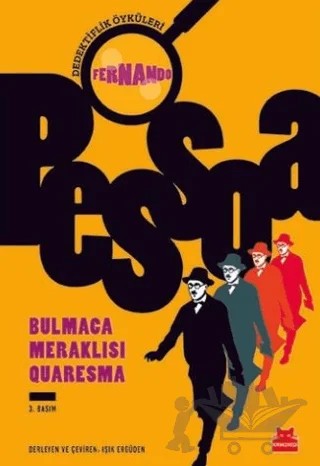 Bulmaca Meraklısı Quaresma – Fernando Pessoa – Kırmızı Kedi Yayınevi kitap kapağı