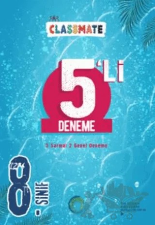 8. Sınıf Classmate 5`li Deneme – Kolektif – Okyanus Yayınları kitap kapağı