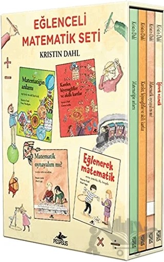 Eğlenceli Matematik Kutulu Özel Set (4 Kitap) – Kristin Dahl – Pegasus Çocuk Yayınları kitap kapağı