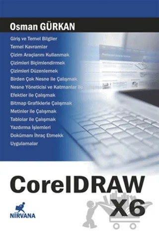 CorelDRAW X6 – Osman Gürkan – Nirvana Yayınları kitap kapağı