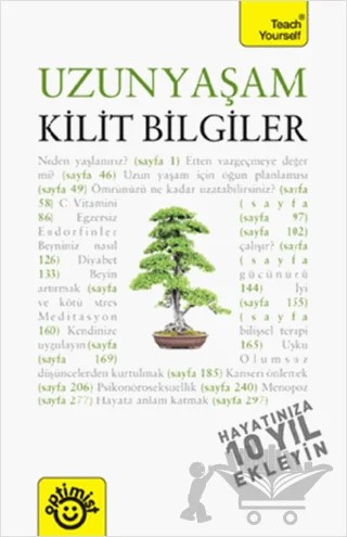 Uzun Yaşam Kilit Bilgiler – Paul Jenner – Optimist Kitap kitap kapağı