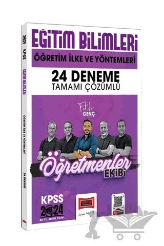 2024 KPSS Eğitim Bilimleri Öğretmenler Ekibi Öğretim İlke ve Yöntemleri Tamamı Çözümlü 24 Deneme – Fatih Genç – Yargı Yayınevi kitap kapağı