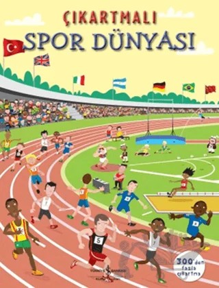Çıkartmalı Spor Dünyası – Fiona Watt – İş Bankası Kültür Yayınları kitap kapağı