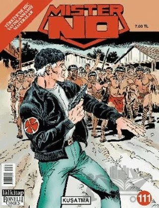 Mister No Sayı: 111 Kuşatma – Lal Kitap kitap kapağı