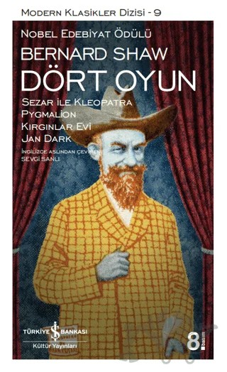 Dört Oyun – Bernard Shaw – İş Bankası Kültür Yayınları kitap kapağı