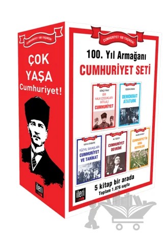 Cumhuriyet Seti (5 Kitap) – Gökçe Fırat, Özgür Erdem, Ali Özsoy, Kaya Ataberk, Hazar Arısoy – İleri Yayınları kitap kapağı