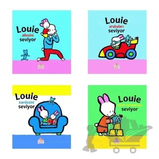 Louie Seviyor Dizisi (4 Kitap Takım) – Kolektif – Nesil Çocuk Yayınları kitap kapağı