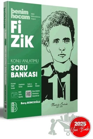 2025 11. Sınıf Fizik Konu Anlatımlı Soru Bankası – Barış Akıncıoğlu – Benim Hocam Yayınları kitap kapağı