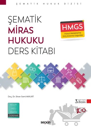 Şematik Miras Hukuku Ders Kitabı – Sinan Sami Akkurt – Seçkin Yayıncılık kitap kapağı