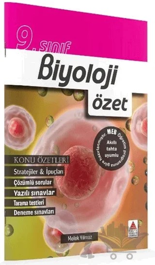 9. Sınıf Biyoloji Özet – Melek Yılmaz – Delta Kültür Yayınevi kitap kapağı