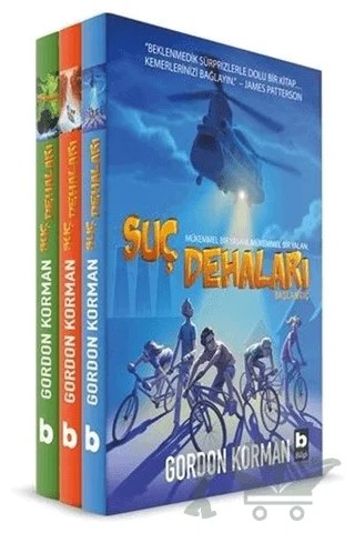 Suç Dehaları Serisi (3 Kitap Takım) – Gordon Korman – Bilgi Yayınevi kitap kapağı