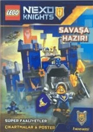 Lego - Nexo  Knights Savaşa Hazır! – Kolektif – Doğan Egmont Yayıncılık kitap kapağı