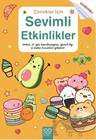 Çocuklar İçin Sevimli Etkinlikler – Valentina Figus – 1001 Çiçek Kitaplar kitap kapağı