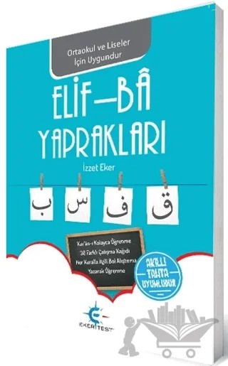 Elif-Ba Yaprakları – İzzet Eker – Eker Test Yayınları kitap kapağı