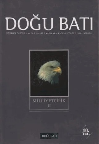 Doğu Batı Düşünce Dergisi Yıl: 10 Sayı: 39 - Milliyetçilik - 2 – Doğu Batı Dergileri kitap kapağı