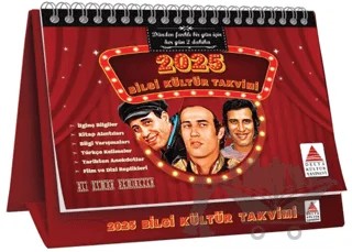 2025 Bilgi Kültür Takvimi – Ali Osman Demirezen – Delta Kültür Yayınevi kitap kapağı