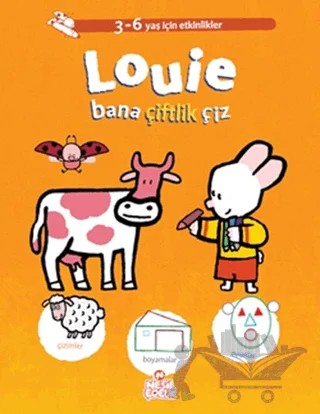Louie Bana Çiftlik Çiz – Yves Got – Nesil Çocuk Yayınları kitap kapağı