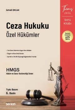 THEMIS – Ceza Hukuku Özel Hükümler Soru Kitabı Tıpkı Basım – İsmail Ercan – Seçkin Yayıncılık kitap kapağı