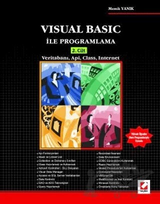 Visual Basic ile Programlama Cilt:2 – Memik Yanık – Seçkin Yayıncılık kitap kapağı
