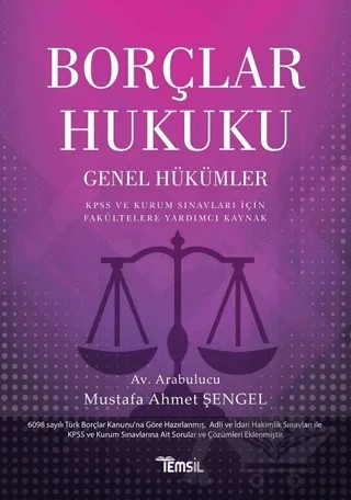 Borçlar Hukuku - Genel Hükümler – Mustafa Ahmet Şengel – Temsil Kitap kitap kapağı