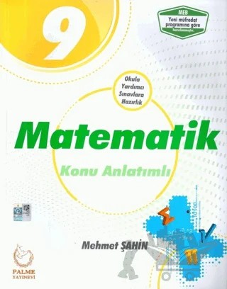 Palme 9. Sınıf Matematik Konu Anlatımlı – Mehmet Şahin – Palme Yayınları kitap kapağı