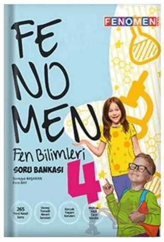 4. Sınıf Fen Bilimleri Fenomen Soru Bankası – Süreyya Başaran, Esra Bay – Fenomen Yayınları kitap kapağı