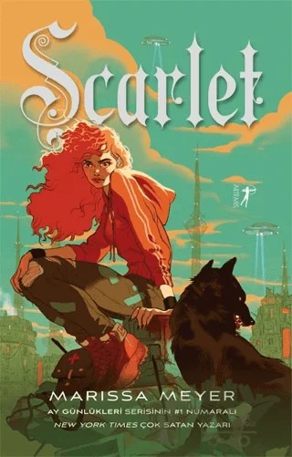 Bir Ay Günlüğü Kitabı : Scarlet – Marissa Meyer – Artemis Yayınları kitap kapağı