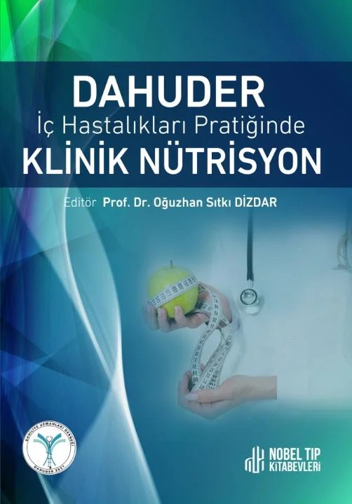 Dahuder İç Hastalıkları Pratiğinde Klinik Nütrisyon – Nobel Tıp Kitabevleri kitap kapağı