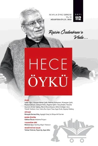 Hece Öykü Dergisi Sayı: 112 Ağustos - Eylül 2022 – Hece Dergisi kitap kapağı